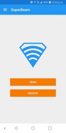 دانلود برنامه ارسال فایل از طریق وایفای دایرکت اندروید SuperBeam | WiFi Direct Share