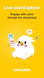 برنامه پخش زنده تصویری و صوتی اندروید Hakuna: Live Stream, Meet and Chat