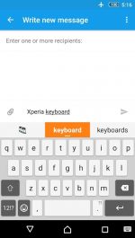 دانلود نسخه جدید و مود شده کیبورد سونی Xperia keyboard Mod برای اندروید