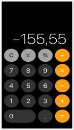 ماشین حساب آیفون برای اندروید iCalculator - iOS Calculator, iPhone Calculator