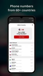 برنامه جدید Hushed ساخت شماره مجازی آمریکا و کانادا برای تلگرام و واتساپ