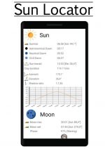 دانلود برنامه نمایش موقعیت ماه و خورشید در اندروید Sun Locator Pro