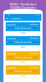 برنامه آموزش واژگان آکسفورد اندروید Oxford Vocabulary : 3000 Essential words