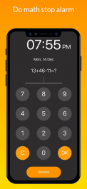 دانلود برنامه ساعت هشدار آیفون برای اندروید iClock iOS - Clock iPhone