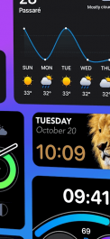 دانلود برنامه ویجت های آیفون برای اندروید widgetopia iOS 14 : Widgets