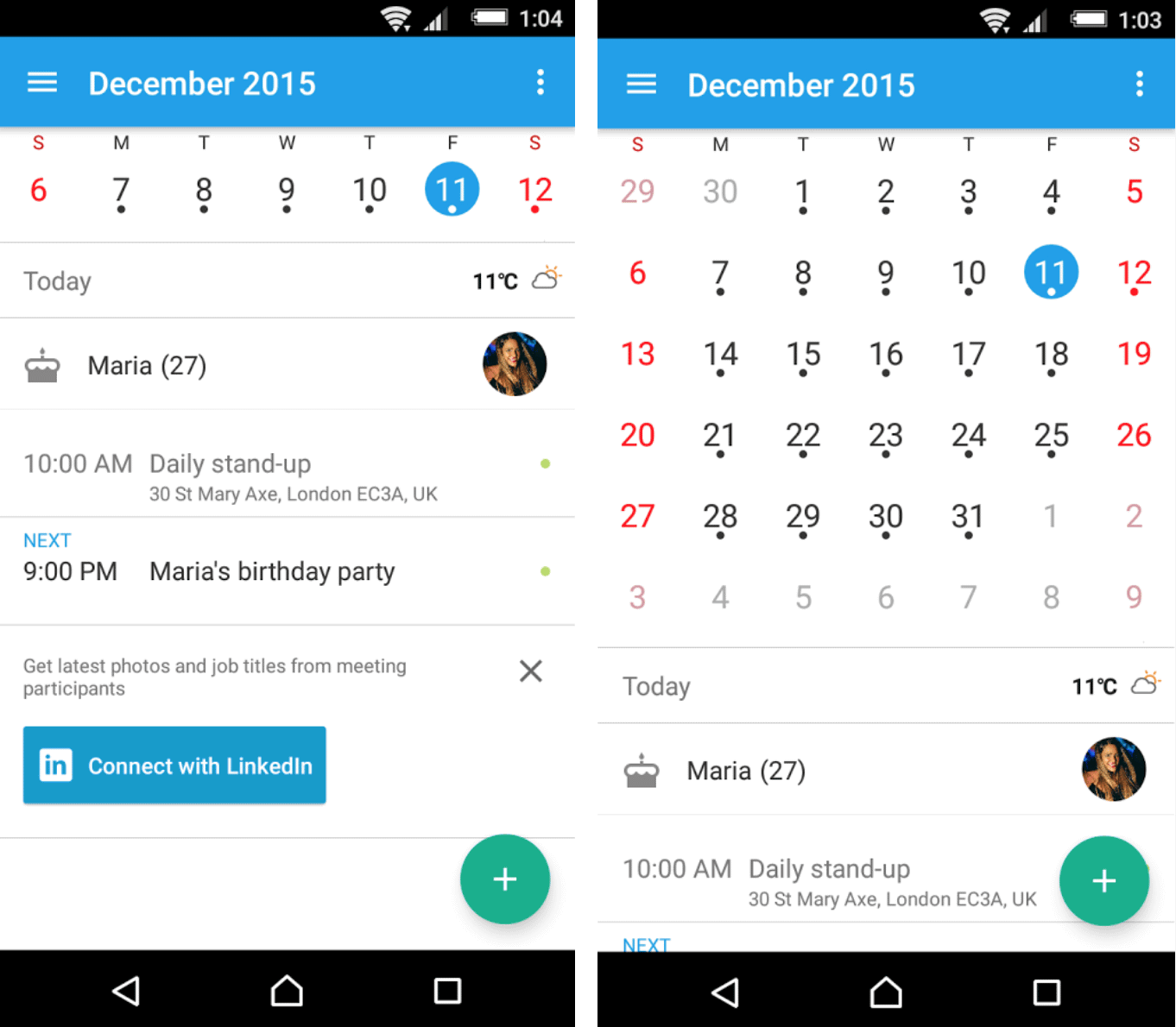 دانلود نسخه مود شده تقویم سونی برای اندروید Sony Calendar MOD