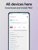 برنامه اندروید دانلود رام و اخبار گوشی های شیائومی MIUI Downloader | News & Apps
