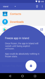 دانلود Island برنامه ساخت پروفایل و محیط مجازی اندروید