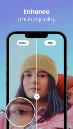 دانلود PhotoApp: AI Photo Enhancer برنامه افزایش کیفیت تصاویر برای اندروید