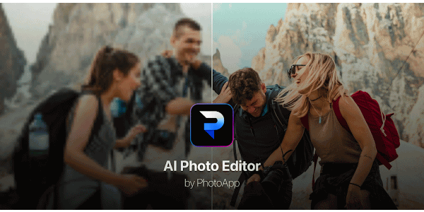 دانلود PhotoApp: AI Photo Enhancer برنامه افزایش کیفیت تصاویر برای اندروید
