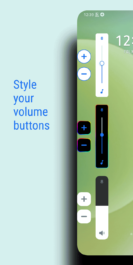 برنامه تغییر و زیبا سازی بخش تنظیم صدا در اندروید Assistive Volume Button