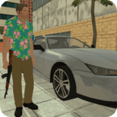 دانلود نسخه جدید و مود شده بازی Miami crime simulator اندروید