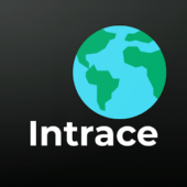 برنامه نمایش مکان سرور و وب سایت ها در اندروید Intrace Visual Traceroute