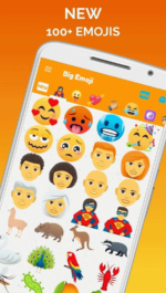 دانلود برنامه ایموجی های بزرگ برای اندروید Big Emoji Premium