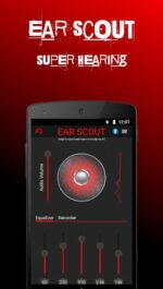 دانلود برنامه شنود صدای محیط برای اندروید Ear Scout: Super Hearing