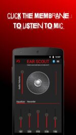 دانلود برنامه شنود صدای محیط برای اندروید Ear Scout: Super Hearing