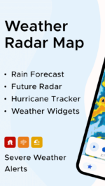دانلود نرم افزار هواشناسی RainViewer برای اندروید