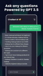 دانلود برنامه ربات چت هوش مصنوعی اندروید Chatbot AI - Ask me anything